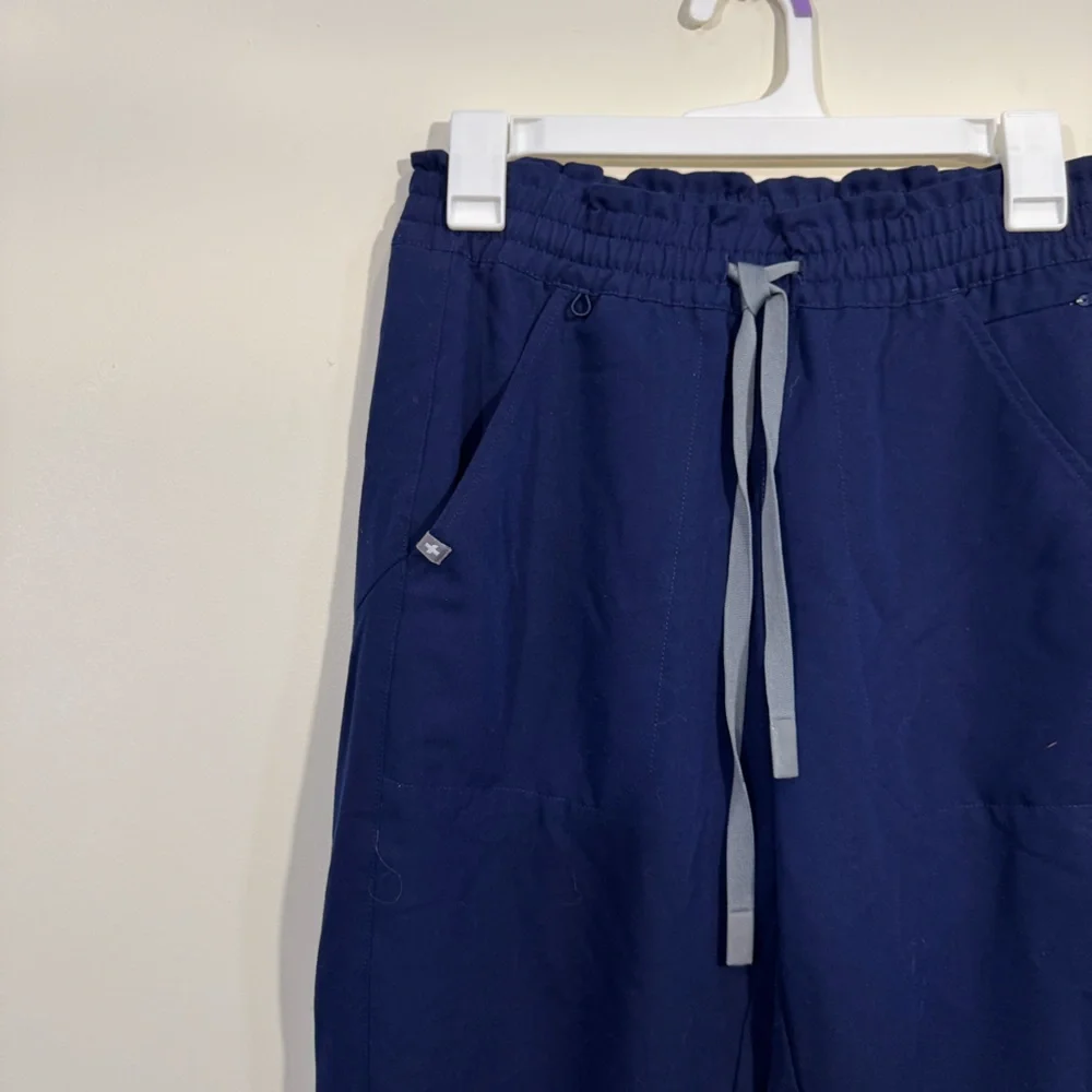 FIGS Navy Blue Technical Collection Jogger Scrub Pants - Picture 4 of 6